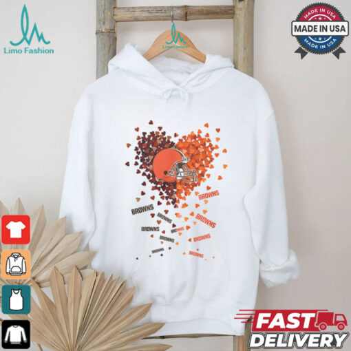 Cleveland Browns Heart Shirt