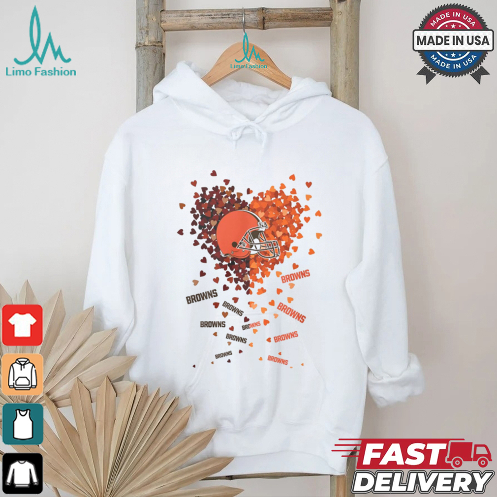 Cleveland Browns Heart Shirt Cleveland Browns Heart Shirt