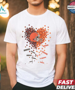 Cleveland Browns Heart Shirt