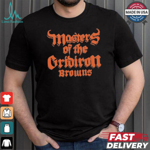 Cleveland Browns Masters Of The Gridiron Shirt