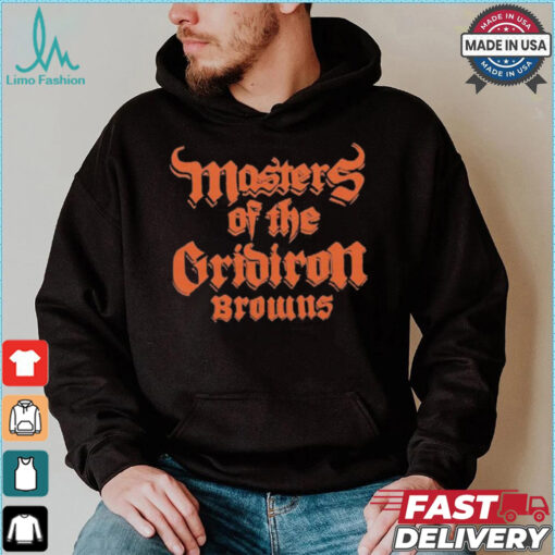 Cleveland Browns Masters Of The Gridiron Shirt