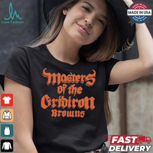 Cleveland Browns Masters Of The Gridiron Shirt