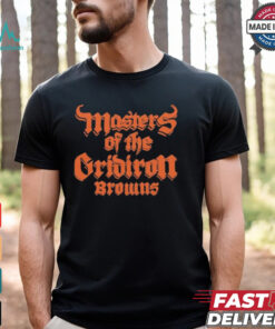 Cleveland Browns Masters Of The Gridiron T Shirts