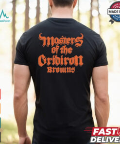 Cleveland Browns Masters Of The Gridiron T Shirts