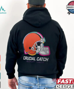 Cleveland Browns Nike Black 2024 NFL Crucial Catch T Shirt, hoodie, sweater, long sleeve and tank top Cleveland Browns Nike Black 2024 NFL Crucial Catch T Shirt