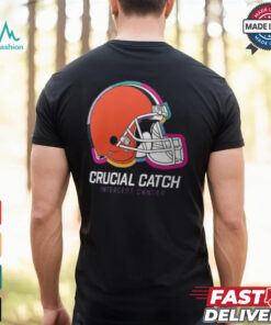 Cleveland Browns Nike Black 2024 NFL Crucial Catch T Shirt, hoodie, sweater, long sleeve and tank top Cleveland Browns Nike Black 2024 NFL Crucial Catch T Shirt