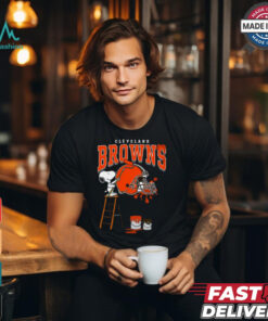 Cleveland Browns Snoopy Painting Shirt