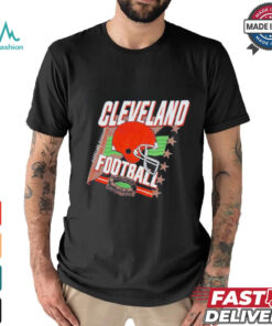 Cleveland Browns football helmet vintage shirt