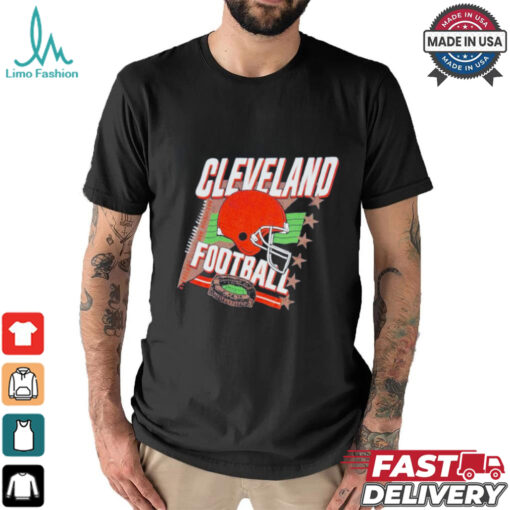 Cleveland Browns football helmet vintage shirt