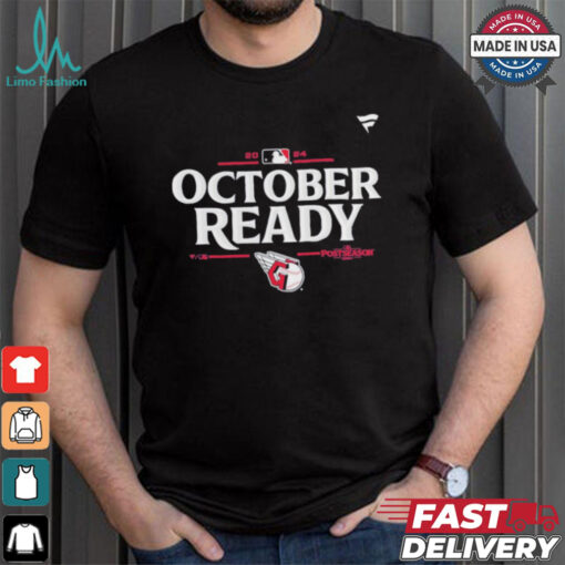 Cleveland Guardians 2024 MLB Postseason Locker Room T Shirt