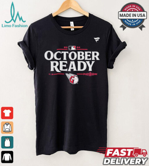 Cleveland Guardians 2024 MLB Postseason Locker Room T Shirt