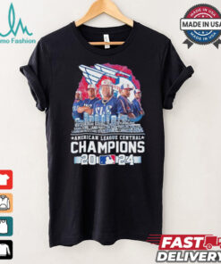 Cleveland Guardians American League Central Champions 2024 player name skyline shirt