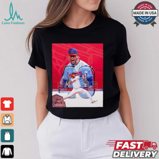 Cleveland Guardians Emmanuel Clase 40 saves shirt