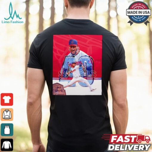 Cleveland Guardians Emmanuel Clase 40 saves shirt