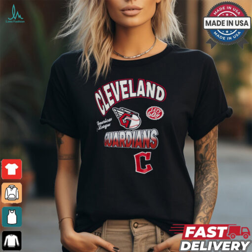 Cleveland Guardians Pro Standard Turn It Up Dropped Shoulder T Shirt
