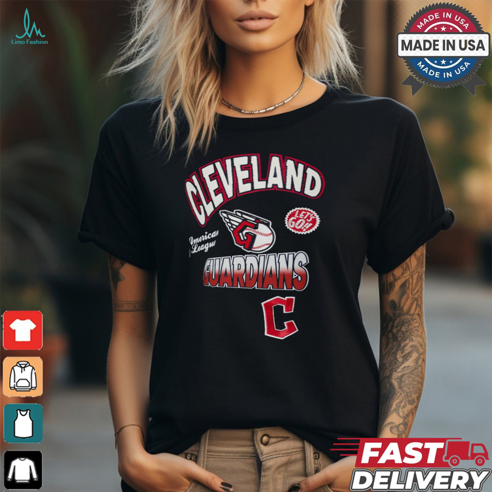 Cleveland Guardians Pro Standard Turn It Up Dropped Shoulder T Shirt Cleveland Guardians Pro Standard Turn It Up Dropped Shoulder T Shirt