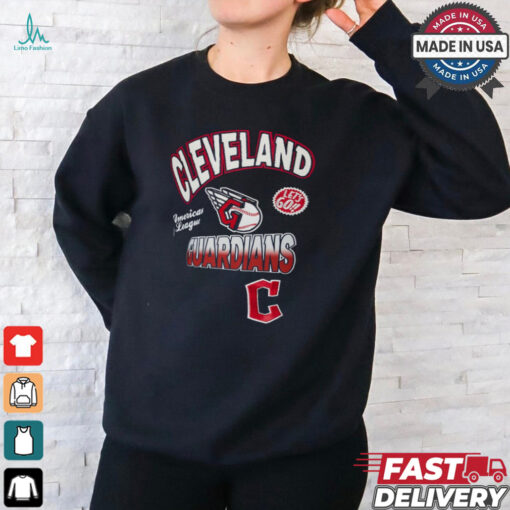 Cleveland Guardians Pro Standard Turn It Up Dropped Shoulder T Shirt