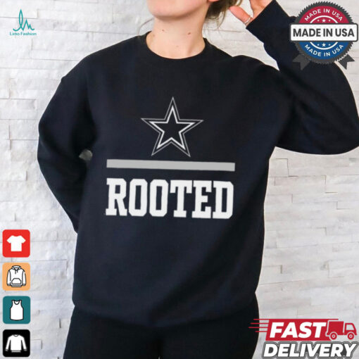 Coach Mike Mccarthy Wearing Rooted Tee Shirt