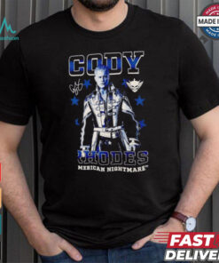 Cody Rhodes American nightmare signature shirt