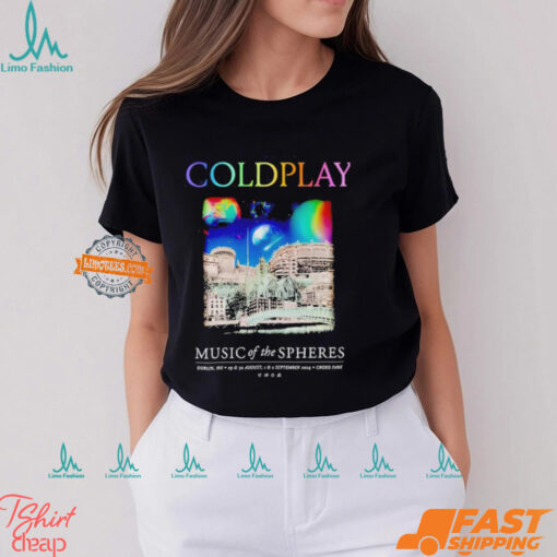 ColdPlay August September 2024 At Croke Park In Dublin Ireland Shirt