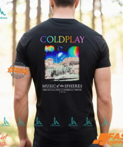 ColdPlay August September 2024 At Croke Park In Dublin Ireland Shirt