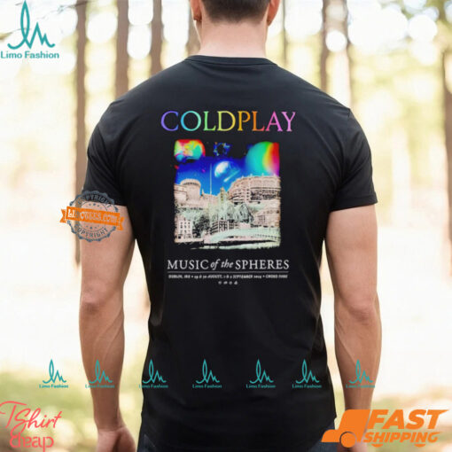 ColdPlay August September 2024 At Croke Park In Dublin Ireland Shirt