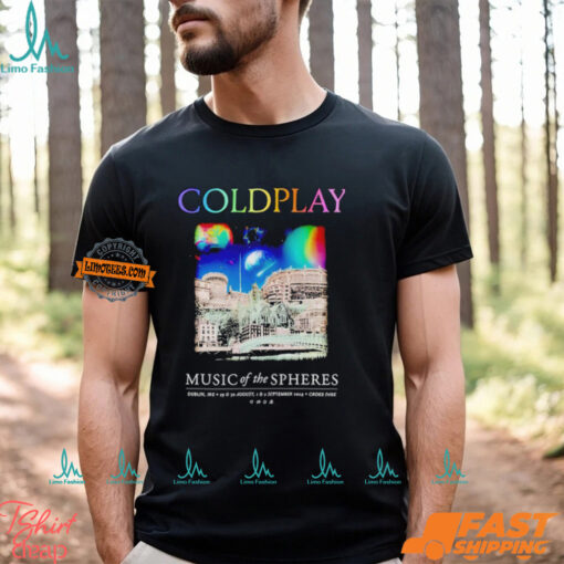 ColdPlay August September 2024 At Croke Park In Dublin Ireland Shirt