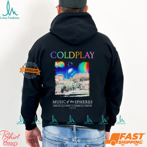 ColdPlay August September 2024 At Croke Park In Dublin Ireland Shirt