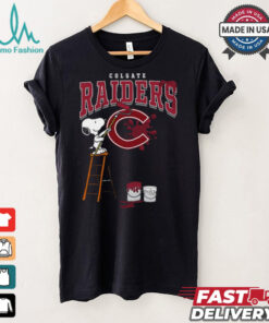 Colgate Raiders Snoopy Painting Shirt