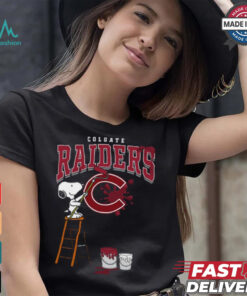 Colgate Raiders Snoopy Painting Shirt