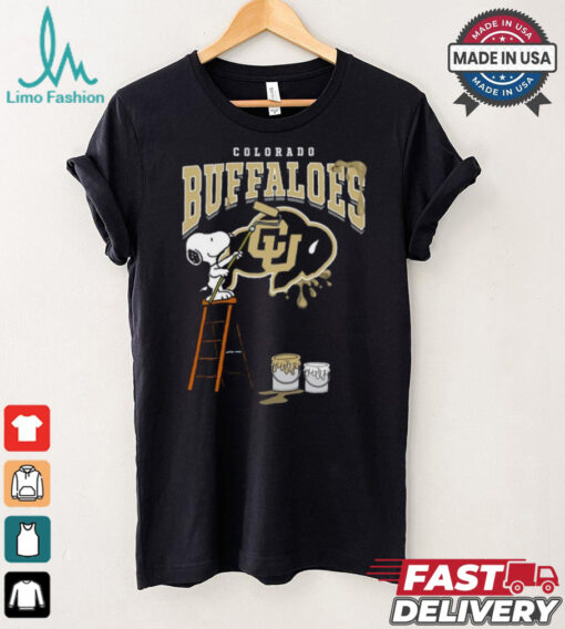 Colorado Buffaloes Snoopy Painting Shirt