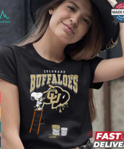 Colorado Buffaloes Snoopy Painting Shirt