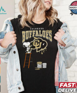 Colorado Buffaloes Snoopy Painting Shirt