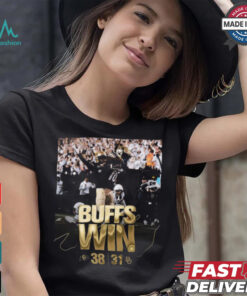 Colorado Buffaloes Win 38 31 Baylor Football 2024 Final Score Shirt