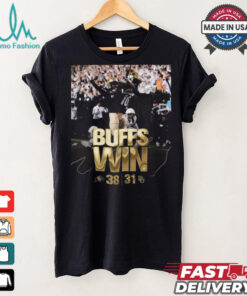 Colorado Buffaloes Win 38 31 Baylor Football 2024 Final Score Shirt