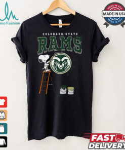 Colorado State Rams Snoopy Painting Shirt