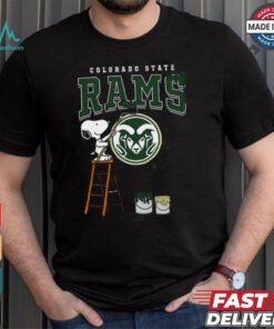 Colorado State Rams Snoopy Painting Shirt