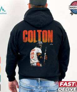 Colton Cowser MLB Baltimore Orioles Bold t shirt