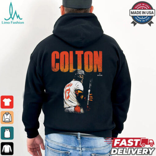 Colton Cowser MLB Baltimore Orioles Bold t shirt