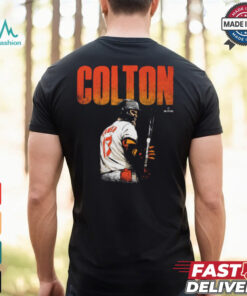 Colton Cowser MLB Baltimore Orioles Bold t shirt