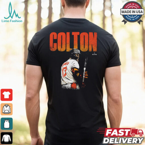 Colton Cowser MLB Baltimore Orioles Bold t shirt