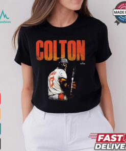 Colton Cowser MLB Baltimore Orioles Bold t shirt