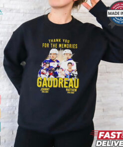 Columbus Blue Jackets Johnny Gaudreau Matthew Gaudreau 2024 T Shirt