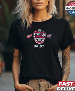 Columbus Blue Jackets vs Detroit Red Wings 2025 NHL Stadium Series Matchup T Shirt