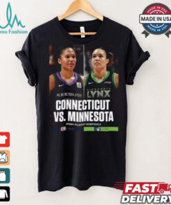 Connecticut vs. Minnesota 2024 WNBA Playoff Semi Finals Matchup Shirt