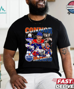 Connor McDavid Retro Collage T Shirt