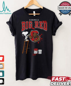 Cornell Big Red Snoopy Painting Shirt
