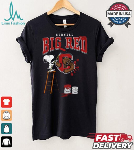 Cornell Big Red Snoopy Painting Shirt