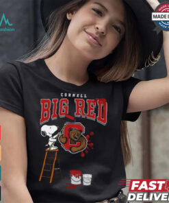 Cornell Big Red Snoopy Painting Shirt