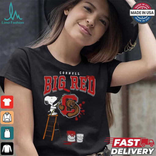 Cornell Big Red Snoopy Painting Shirt